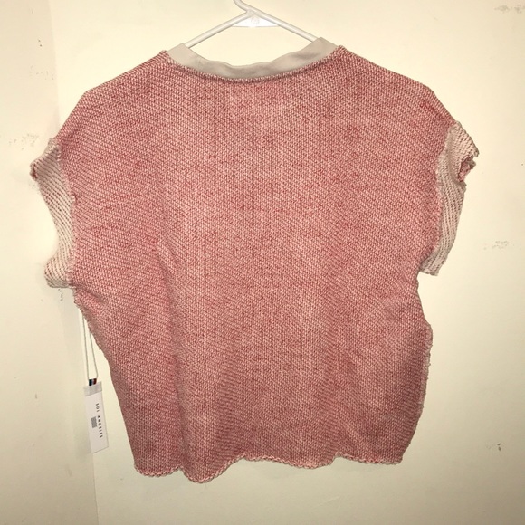 Sol Angeles Baja Terry Crop Sweater Top Small NWT. - Picture 6 of 8